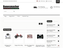 Tablet Screenshot of bonesmasher.com
